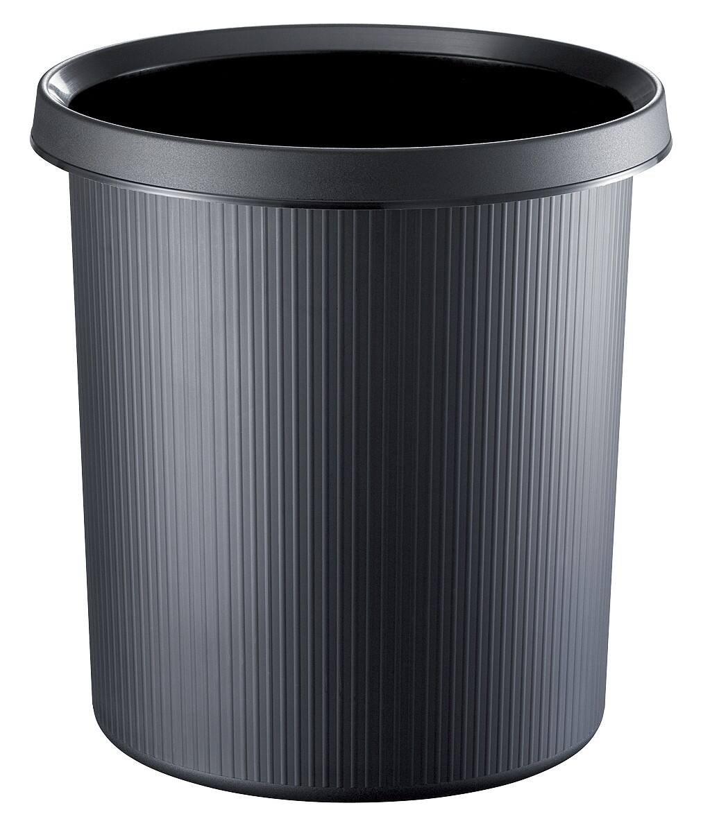 Poubelle helit L'Allemand Noir 13 l Polyéthylène 13 l 29,2 cm