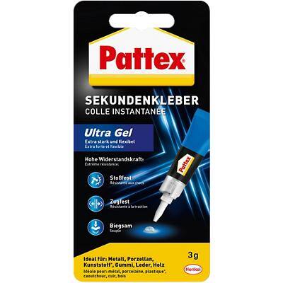 Pattex Secondelijm Permanent Ultra Gel Transparant PSG2C 3 g