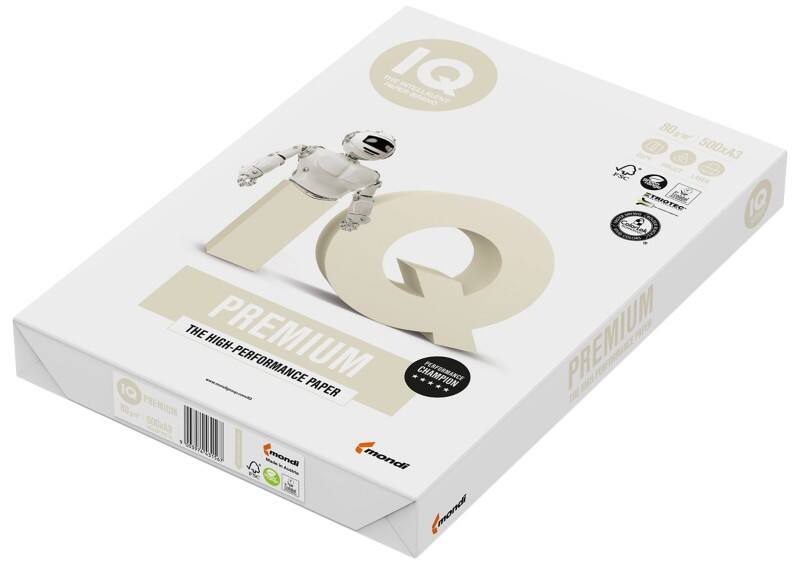 IQ Premium A3 Kopieerpapier Wit 80 g/m² Glad 500 Vellen