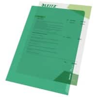 Leitz Standard Pochettes coin A4 Vert PP (Polypropylène) 130 microns 100 Unités