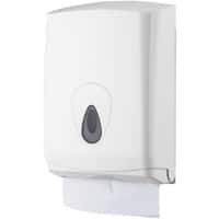 PlastiQline 5542 Handdoekdispenser Kunststof Afsluitbaar Manueel Wit