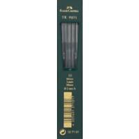 Faber-Castell Vulpotlood-vulling 2,0 mm 2B Zwart TK 9071 10 Stuks