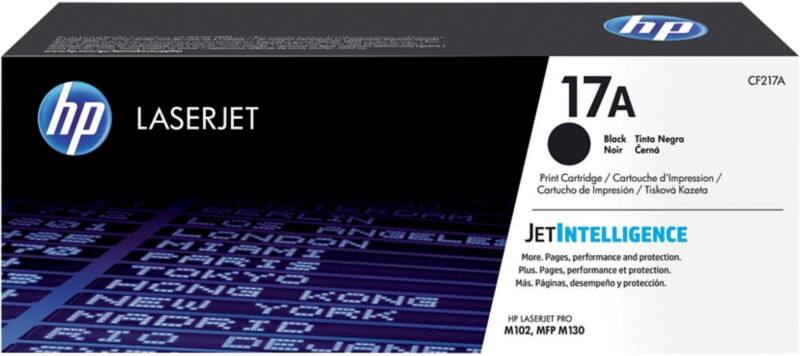 Toner HP 17A D'origine CF217A Noir