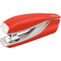 Agrafeuse Leitz NeXXt 5502 demi bande rouge claire 30 feuilles 24/6, 26/6 métal