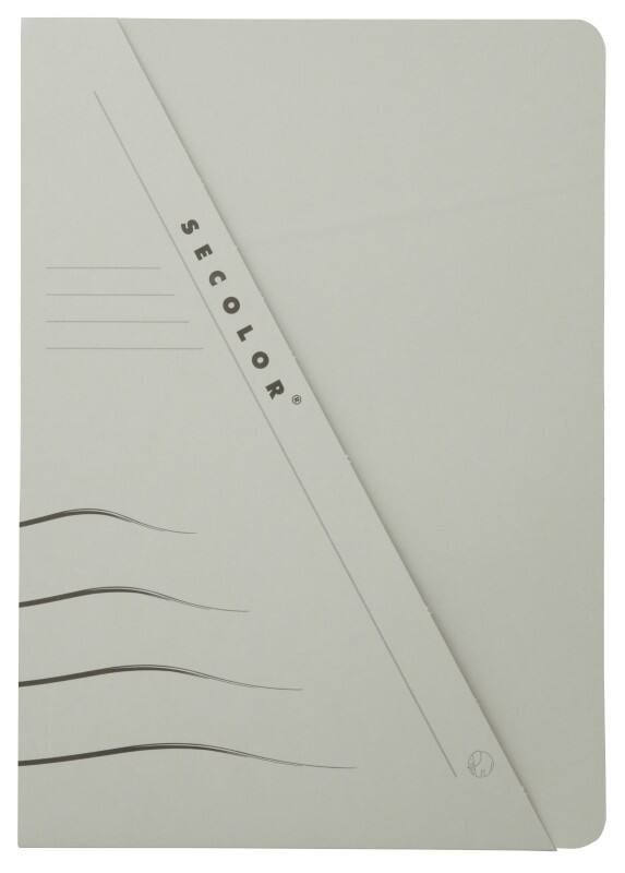 Djois Secolor Insteekmap A4 Grijs Karton 270 g/m²