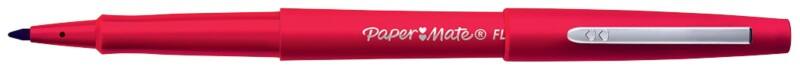 Stylo-feutre Papermate 1 mm Conique , Fin Rouge