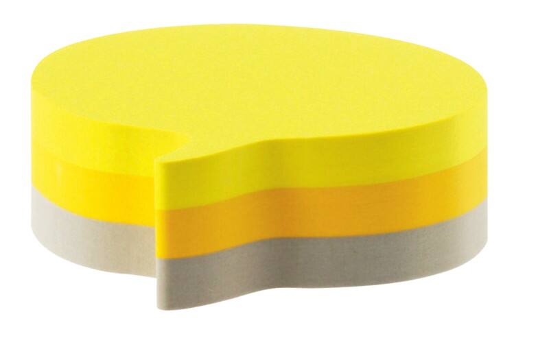 Post-it Notes Kubus 70 x 70 mm Tekstballon Kleurenassortiment 225 Vellen
