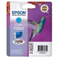Epson T0802 Origineel Inktcartridge C13T08024011 Cyaan