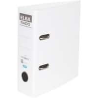 ELBA Rado Plast Classeur A5 75 mm Wit 2 ringen 100022642 Karton, PP (Polypropeen) Staand