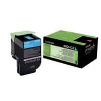 Lexmark Origineel Tonercartridge 80C2HCE Cyaan