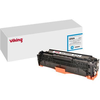 Viking 305A compatibele HP tonercartridge CE411A cyaan