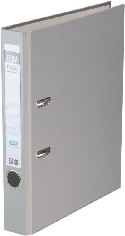 ELBA Rado Brilliant Smal Ordner A4 50 mm Grijs 2 Ringen 100022608 Kunststof