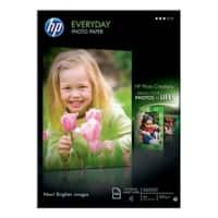 HP Inkjet Everyday Fotopapier Glanzend A4 200 g/m² Wit 100 Vellen