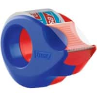 Dévidoir mini tesafilm Bleu, rouge 1,9 cm