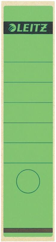Leitz 1640-GR Zelfklevende rugetiketten A4 Groen 10 Stuks 6,15 x 28,5 cm