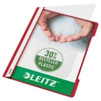 Farde à lamelles Leitz Standard 4191 A4 polypropylène 60 feuilles rouge