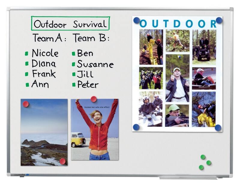 Legamaster Premium Plus Whiteboard Wandmontage Magnetisch Email Enkel 180 (B) x 120 (H) cm