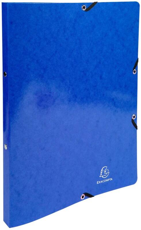 Classeur Exacompta Iderama 15 mm Carton A4 2 Anneaux Bleu 54882E