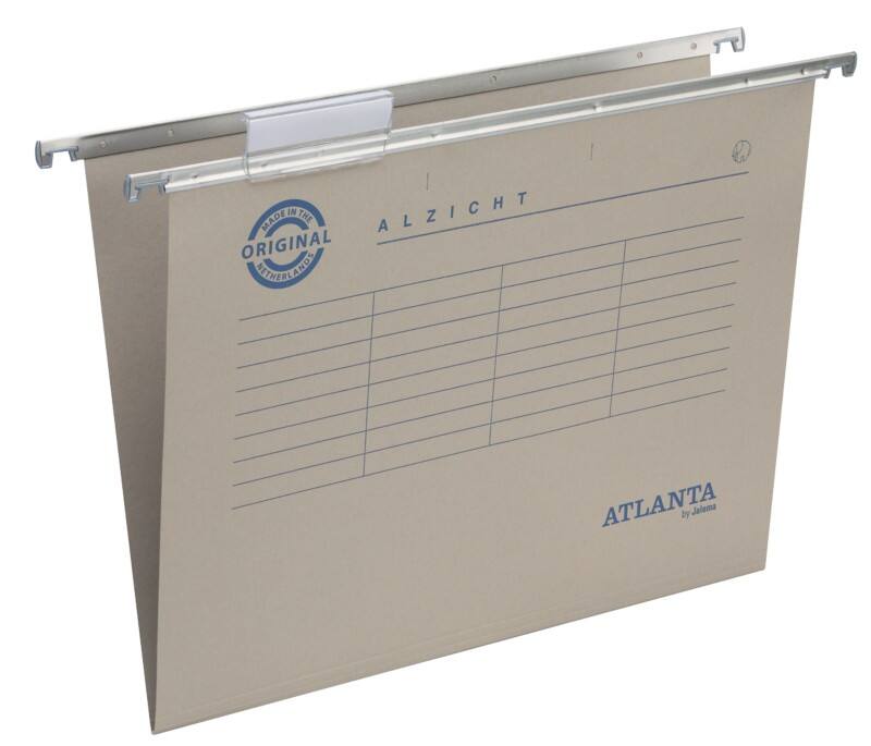 Djois Alzicht Verticale Hangmap A4 met V-bodem Grijs 31,2 x 23,5 cm 25 Stuks