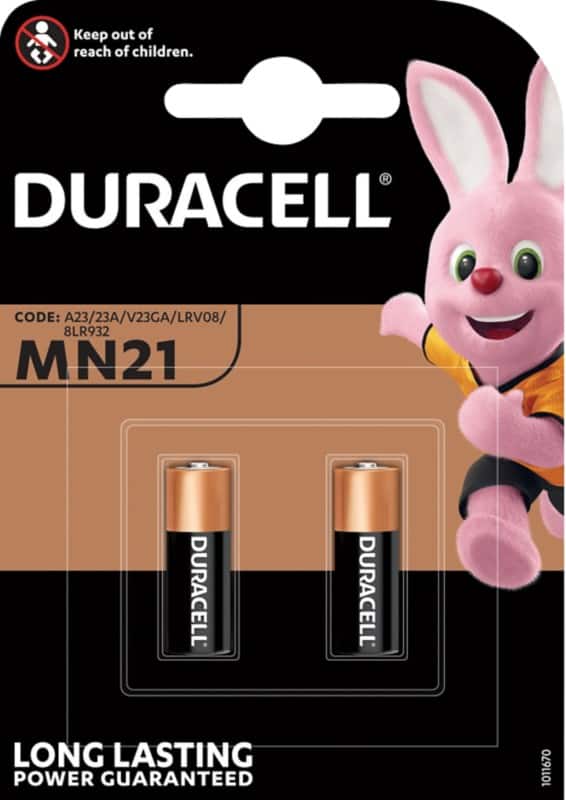 Duracell Batterij Specialty MN21 Alkaline 12 V 2 Stuks