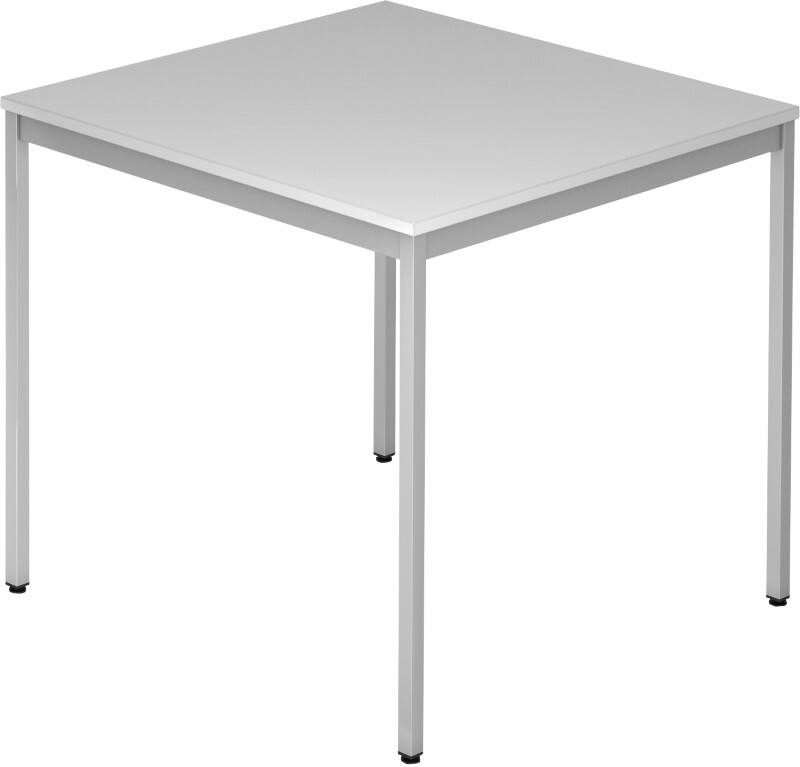 Hammerbacher Tafel Grijs Gemelamineerd spaanplaat VS08/5 800 x 800 x 720 mm