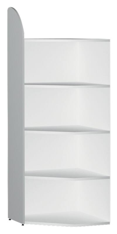 Kerkmann Gemelamineerd spaanplaat Zij- en achterwand 5 Planken 800 x 325 x 1.900 mm