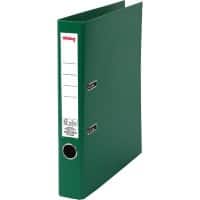 Viking Smal Classeur A4 50 mm Donkergroen 2 Ringen Karton, PP (Polypropeen) Mat Staand