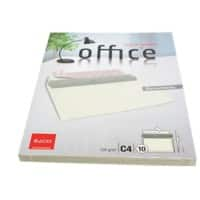 Elco Documento Enveloppen Zonder Venster C4 324 (B) x 239 (H) mm Kleefstrip Beige 120 g/m² 10 Stuks