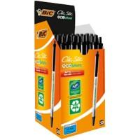 BIC ECOlutions Clic Stic balpen zwart 50 stuks