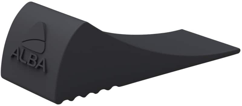 Alba Deurstopper Elastomer 30 x 20 x 80 mm Zwart
