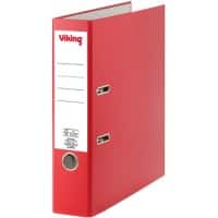 Viking Classeur A4 75 mm Rood 2 ringen PP (Polypropeen) Mat Staand