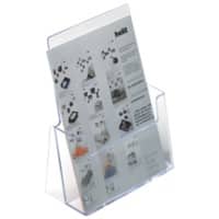 helit Documenthouder Table Stand A4 Transparant Plastic 23,5 x 8,5 x 25 cm 2 Stuks