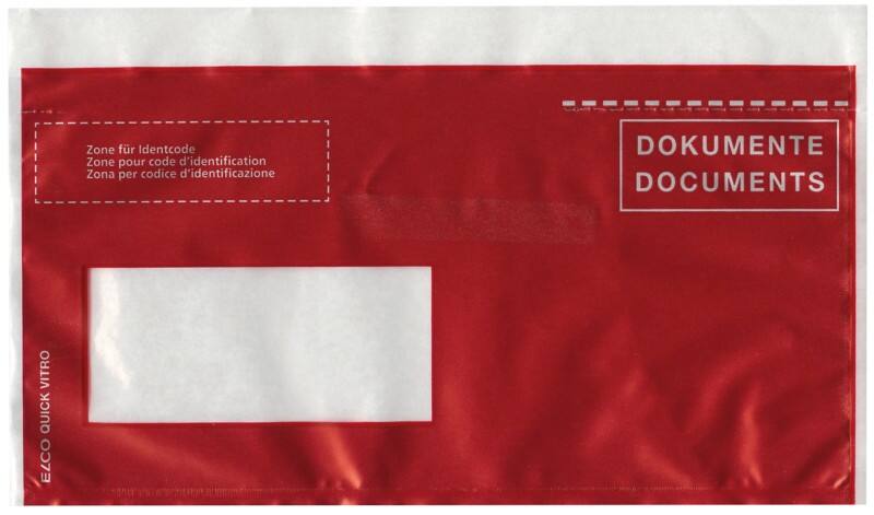 Elco Paklijst-enveloppen venster links C5/6 24,5 x 12 cm 250 Stuks