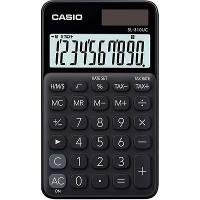 Calculatrice de poche Casio SL-310UC-BK 10 chiffres Noir