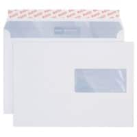 Enveloppes Elco Premium Avec fenêtre C5 229 (l) x 162 (h) mm Bande adhésive Blanc 100 g/m² 500 Unités