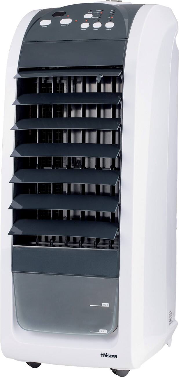 Tristar mobiele Luchtkoeler AT-5450 70 W Wit, grijs 30,5 x 28,5 x 73,8 cm