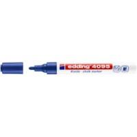 edding 4095 Krijtmarker Ronde punt Donkerblauw