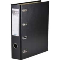Classeur ELBA Rado A5 75 mm Noir 4 anneaux PP (Polypropylène)