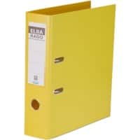 Classeur Rado Plast ELBA Rado Plast 80 mm Mat Carton/ Polypropylène 2 anneaux A4 Jaune