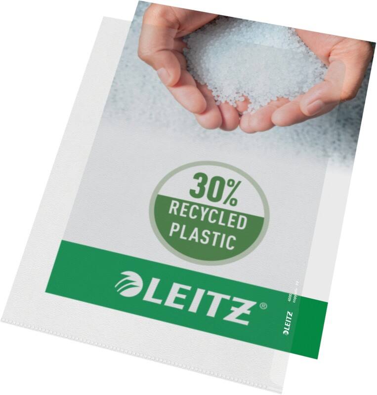 Leitz ClearView L-map A4 Transparant PP (Polypropeen) 130 micron 100 Stuks