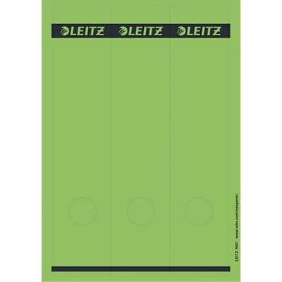 Leitz PC Printbare Zelfklevende Rugetiketten 1687 Lang Voor Leitz 1080 Ordners Groen 62 x 285 mm 75 Stuks