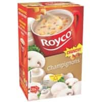 Soupe instantanée Royco Veloutine aux champignons avec croûtons 20 Unités de 30 g