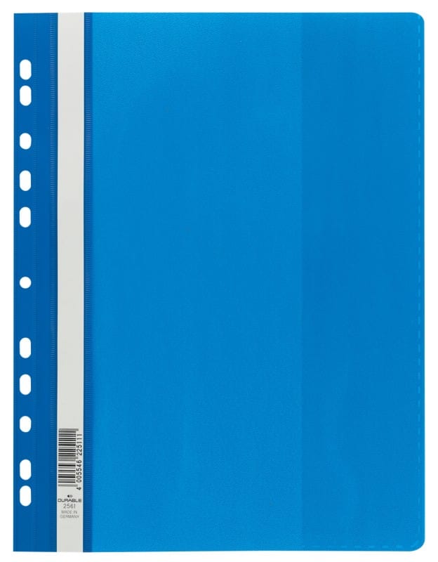 Farde à lamelle DURABLE 2561 A4 Bleu Film rigide