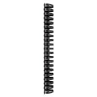 GBC Plastic Inbindruggen Zwart 51.0 mm 450 Vel A4 50 Stuks