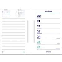 Brepols Kalender 2024 1 Week per 2 pagina's Papier Wit Nederlands