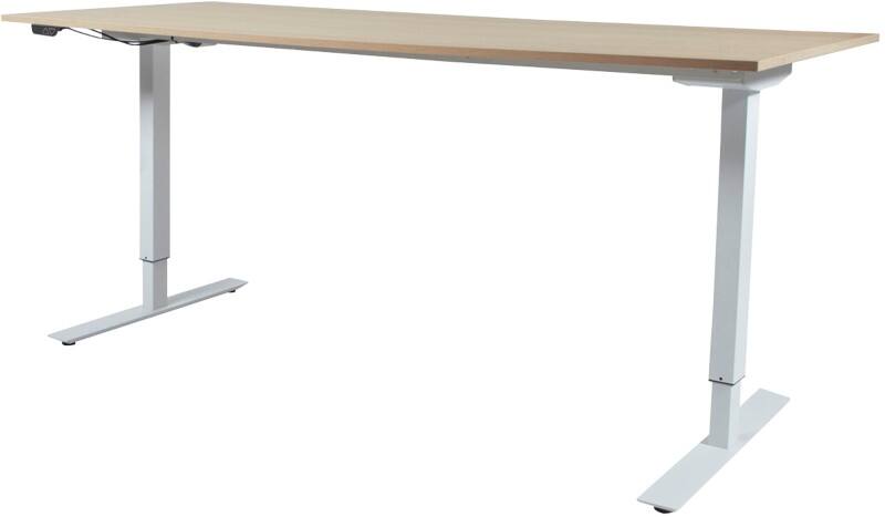 Schaffenburg Lectro Basic Zit-sta-bureau Eiken T-Voet 1.800 (B) x 800 (D) x 710 (H) mm Melamine