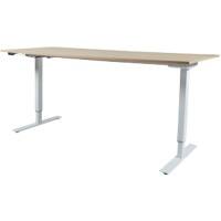 Schaffenburg Lectro Basic Zit-sta-bureau Eiken T-Voet 1.800 (B) x 800 (D) x 710 (H) mm Melamine
