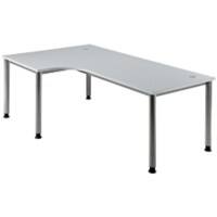 Bureau Hammerbacher Matrix Gris clair 2000 x 1200 x 760 x 680 - 760 mm