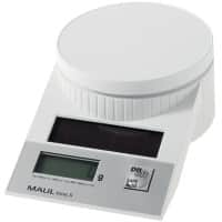 Pèse-lettre Maul Solar Letter Scales MAULtronic S. 5000 gr. White jusqu'à 5 kg 13 x 19,6 x 6,5 cm