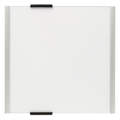 Plaque de porte DURABLE Aluminium, acrylique 14,9 x 14,9 cm